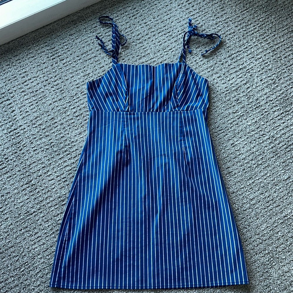 Lottie Moss Striped Mini Dress Size S